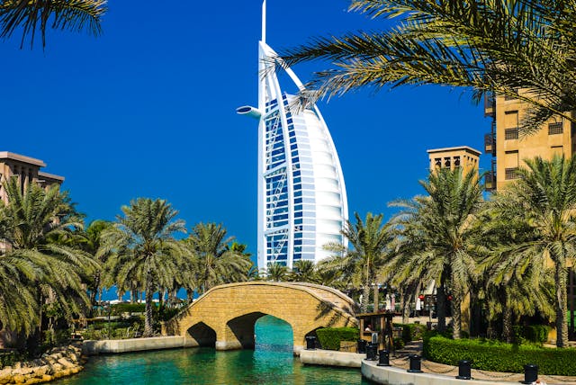 Burj al Arab Hotel in Dubai