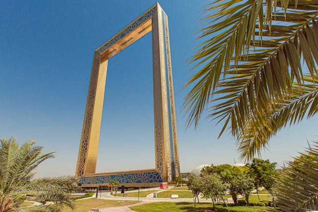 dubai Frame in UAE