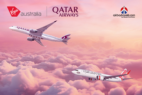 More wonderful ways to Australia: Qatar Airways & Virgin Australia more wonderful ways to australia - qatar airways and virgin australia