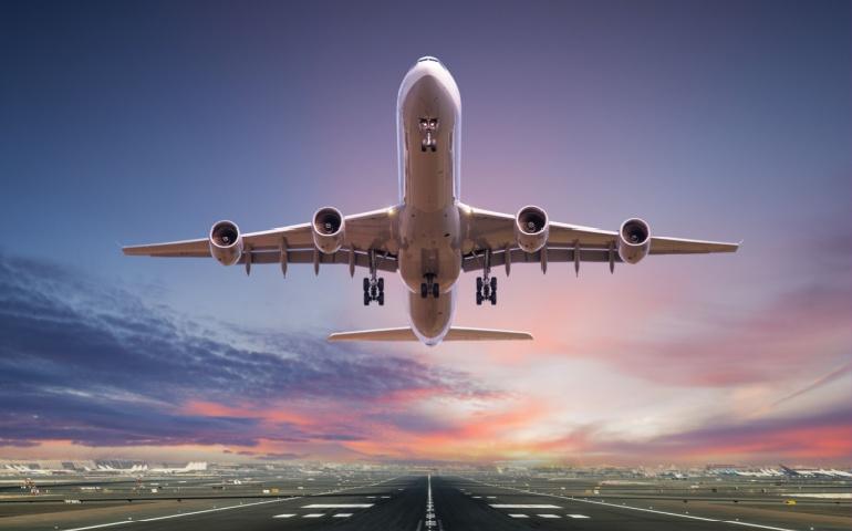 Plane taking off
Image Credit: Lukas Gojda/Shutterstock