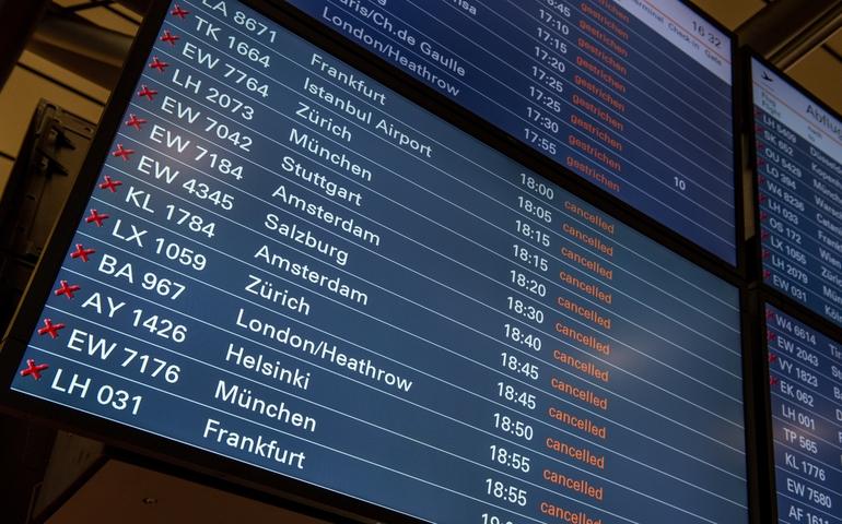 Flight cancellations