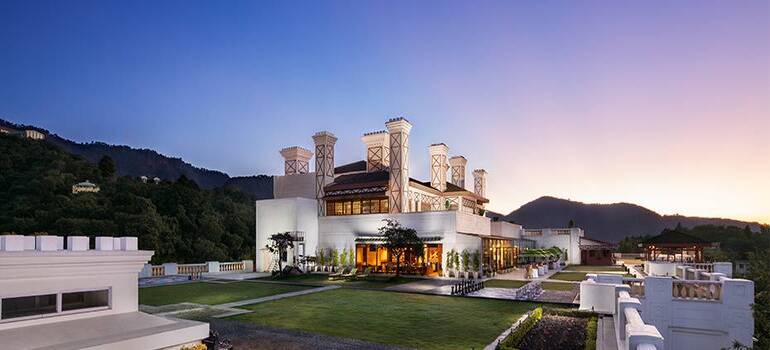 Facade of Jaypee Residency Manor