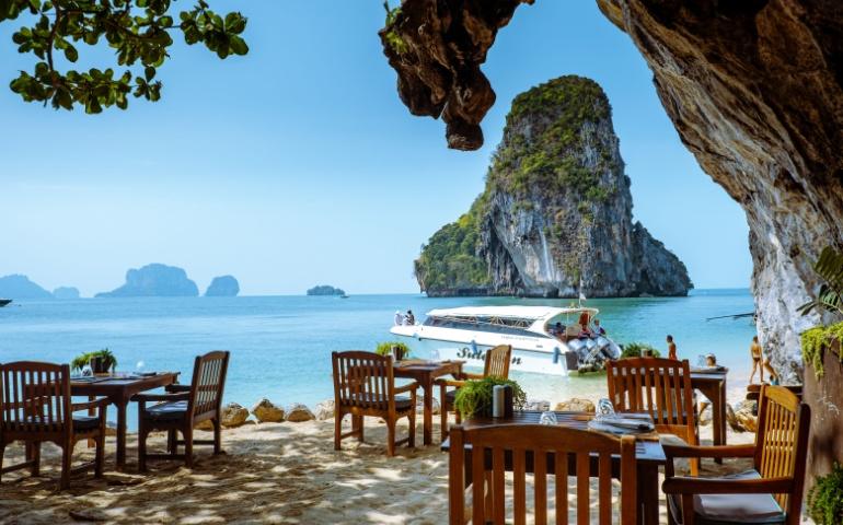 The Grotto dining spot in Krabi