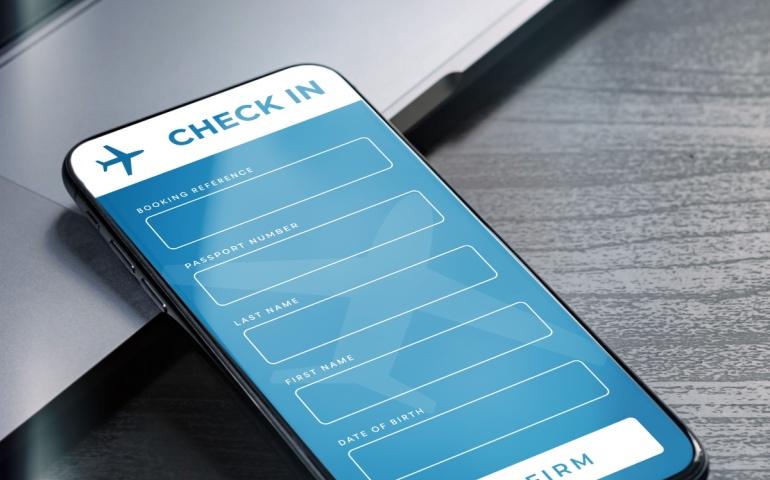 Flight check-in online