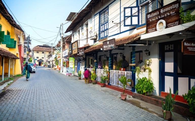 One of the Earliest Streets to be Constructed in Fort Kochi