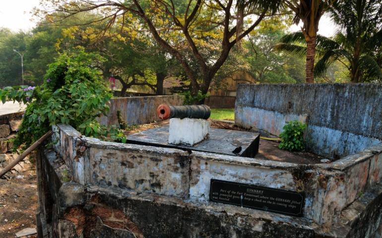 Part of Fort Emmanuel