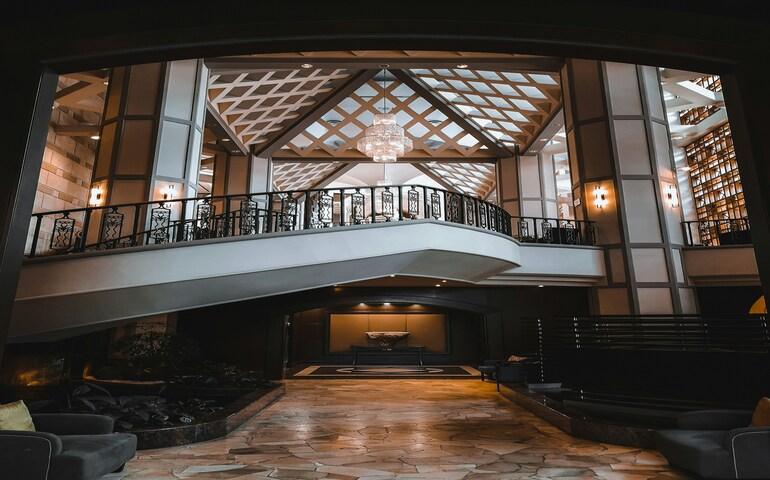 Inside Sheraton Imperial Hotel