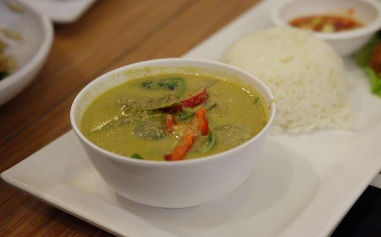 Thai green curry
