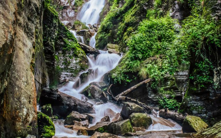 Waterfall in Manali