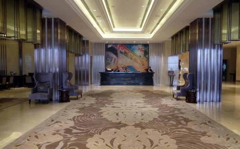 Lobby in Pride Plaza Hotel, Aerocity New Delhi, India
