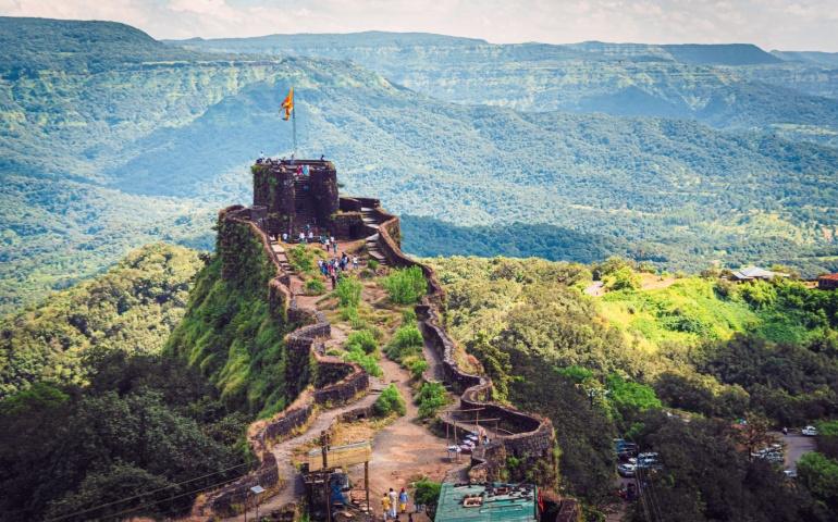 Pratapgad fort, Satara, Maharashtra.
