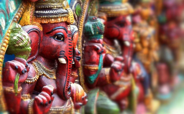 Ganesha, a Hindu god