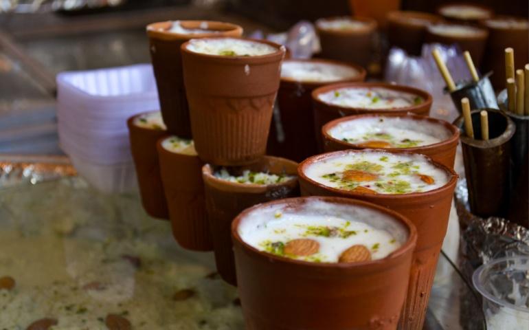 Popular street food Lassi