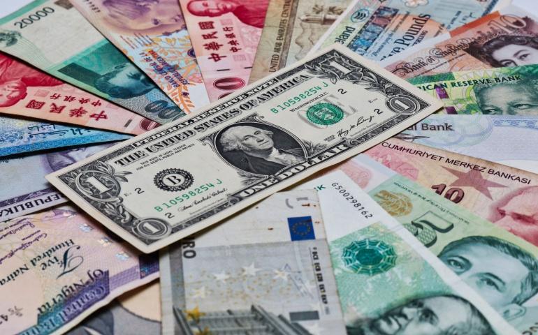 US Dollars and other currencies
