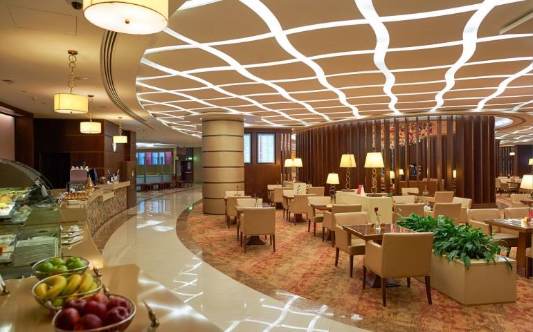 Emirates First Class Lounge at Dubai International Airport