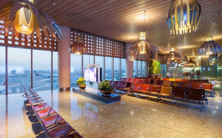 Mumbai Airport T2 waiting area