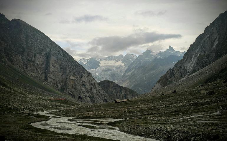 Landscape View of Hampta Pass