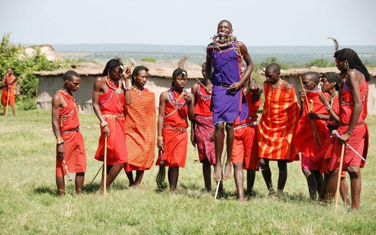 Photo of Maasai Tribe People