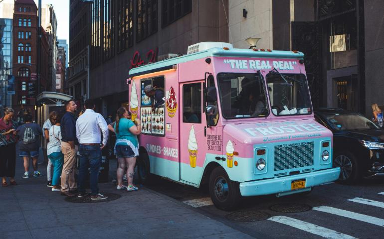 Ice Cream Truck in New York