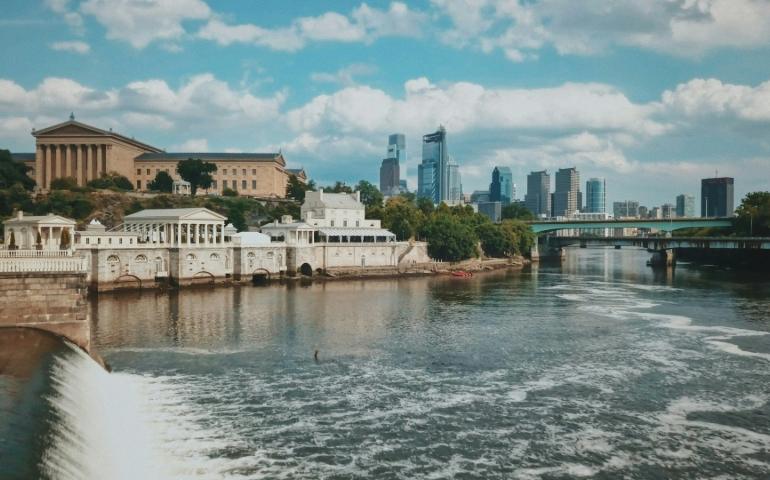 Schuylkill River with the Philadelphia Art Museum Backdrop