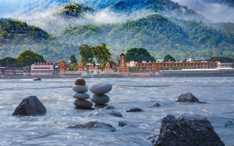 River Ganga, Rishikesh, Uttarakhand, India