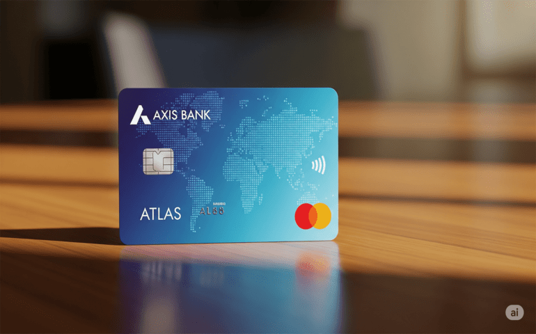 Axis bank credit card (AI-generated image for representation purposes only)