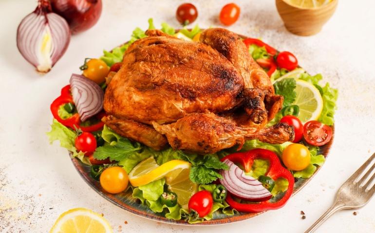 Lyavangi or Lavangi is made with roast chicken and rice