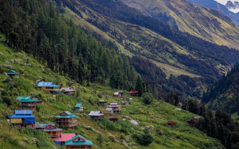 Malana Village Valley