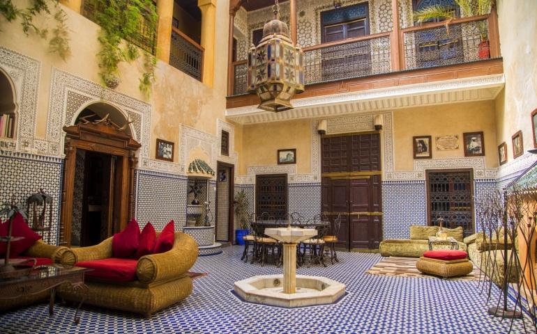Riad Amlal in Marrakesh, Morocco.