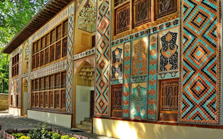 Khan's Palace built in the 18th century in the city of Sheki