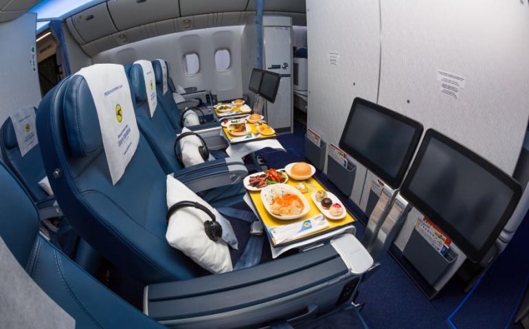 Premium Economy seating
