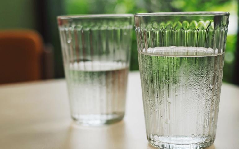 Staying hydrated on plane