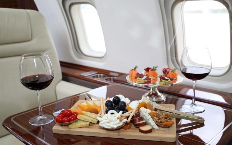 Food served in Flight