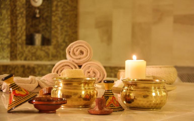 A Turkish Bath set at Hamam