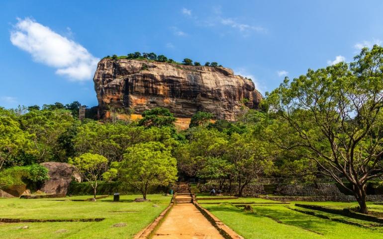 Sigiriya or Lion rock