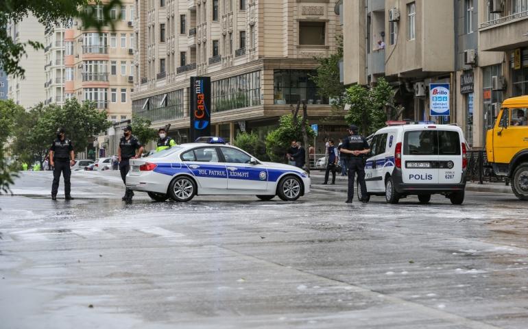 The police check driver