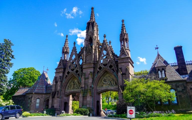 Main Entrance of Green-Wood Cemetery