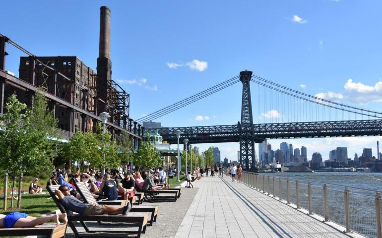 Domino Park in Brooklyn