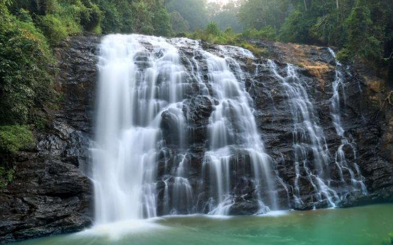 Scenic Abbey waterfalls 