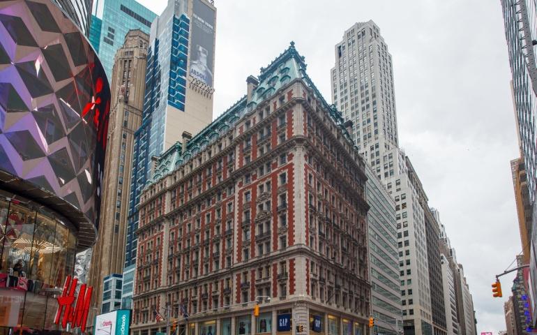 The Knickerbocker Hotel in Midtown Manhattan 