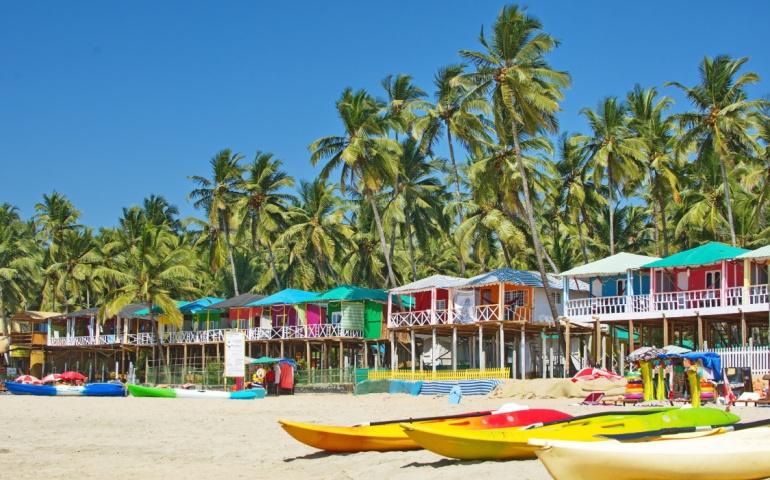 Palolem Beach in Southern Goa