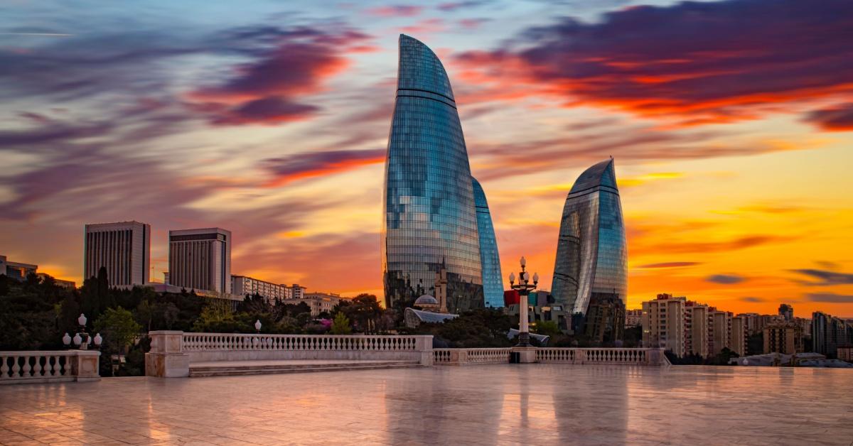Baku Flame Tower 
Image Credit: Kadagan/shutterstock
