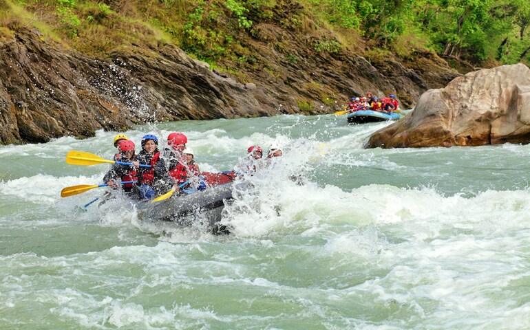 White water rafting
