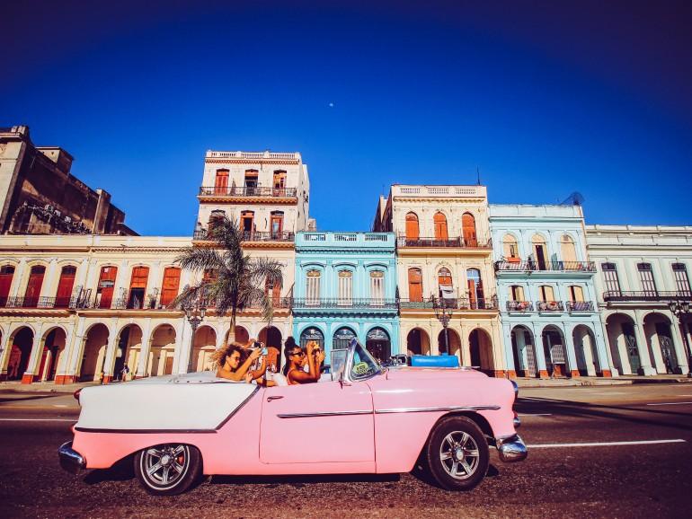The streets in Havana

