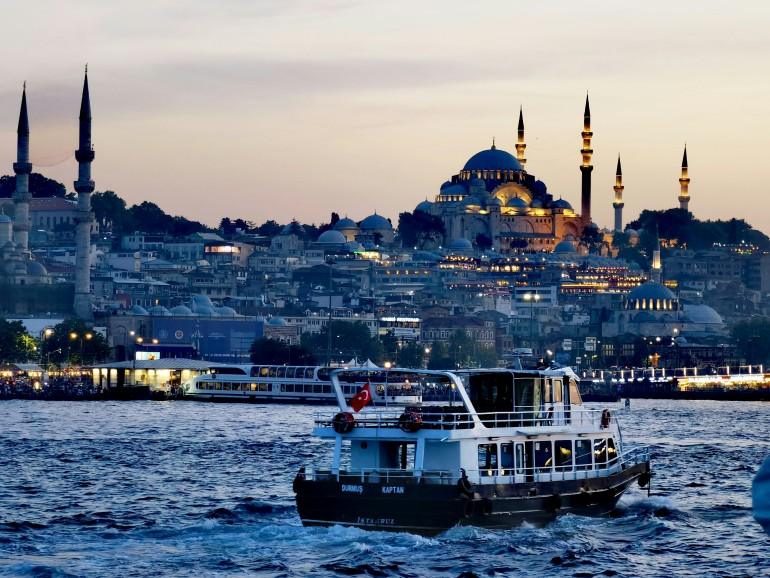 Ferry ride in Istanbul
