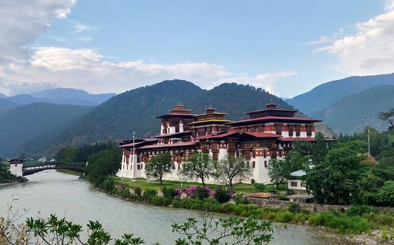 Punakha Dzong in Bhutan