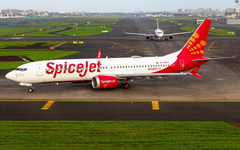 SpiceJet aircraft