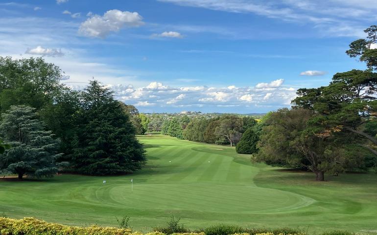 Lush Green Golf Course