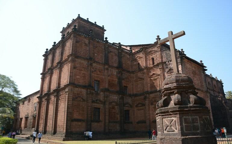 Basilica of Bom Jesus in Goa