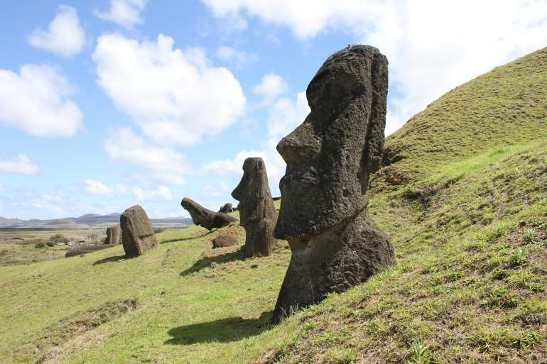 Rapa Nui National Park on Easter Island 